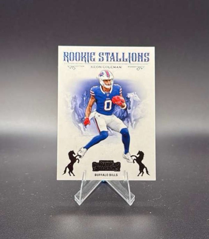 Stallions Keon Coleman 2024 Panini Contenders #19 RC