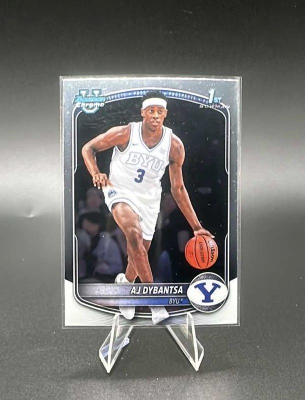 2025-2026 1st Bowman Chrome University AJ Dybantsa BYU #BCP-1 NBA Draft