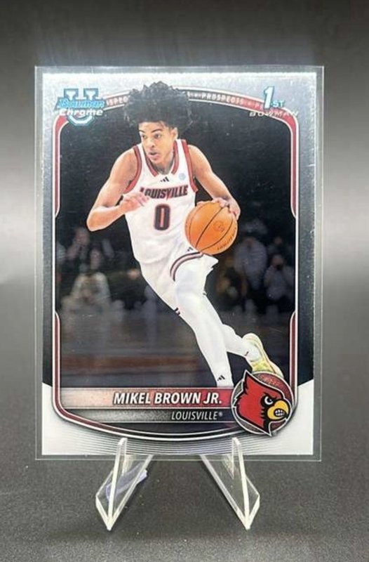 Mikel Brown 2025-26 Bowman Chrome Prospects #BCP-12 RC