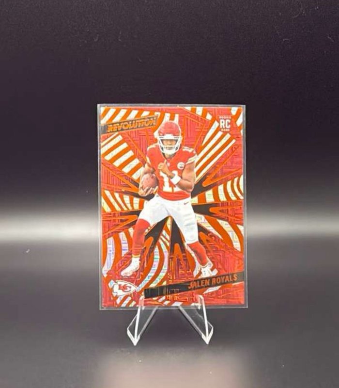 2025 Panini Revolution - Rookies Jalen Royals #216 Orange Levels /299 (RC)