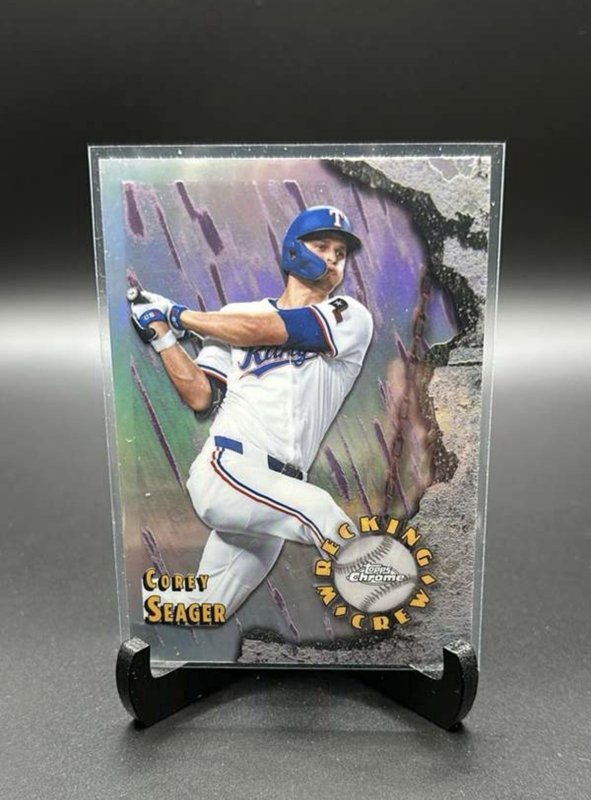 Corey Seager 2026 Topps Chrome Wrecking Crew Refractor