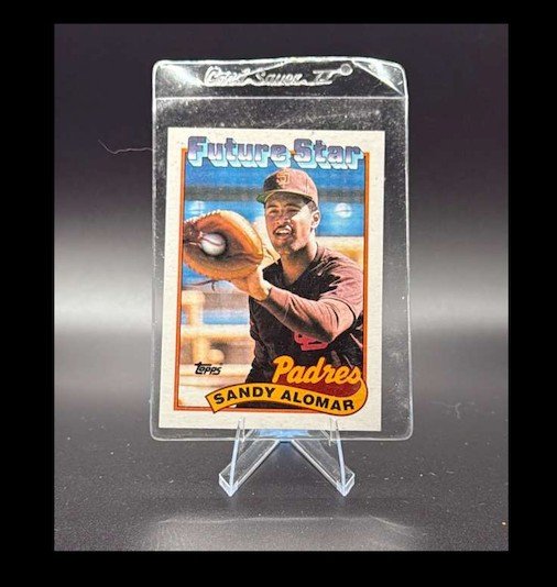 Sandy Alomar 1989 Topps - Future Star #648