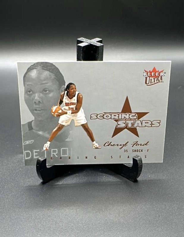Stars Cheryl Ford 2004 Fleer Ultra WNBA Scoring Stars #8SS