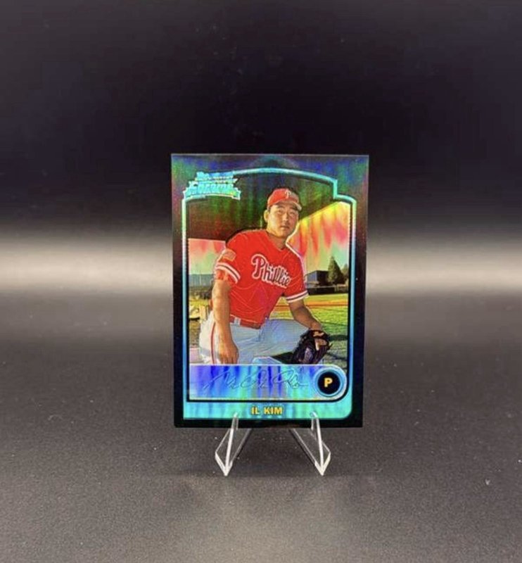#243 Il Kim Topps Bowman Chrome Refractor  Refractor