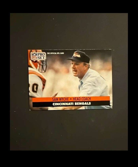 Sam Wyche 1991 Pro Set #117