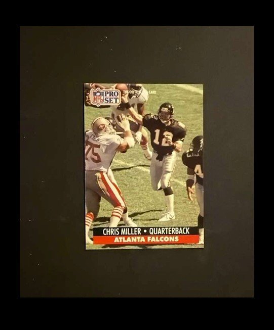 Chris Miller 1991 Pro Set Spanish #6