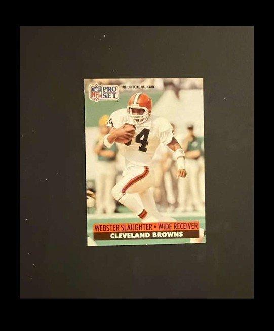 Webster Slaughter 1991 Pro Set #125
