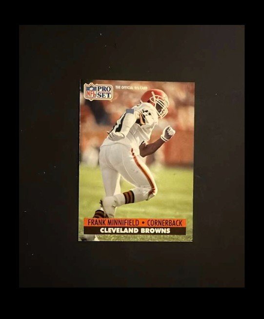 Frank Minnifield 1991 Pro Set Spanish #43