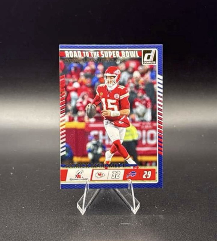 2025 Donruss Patrick Mahomes II Road to the Super Bowl Championship #2