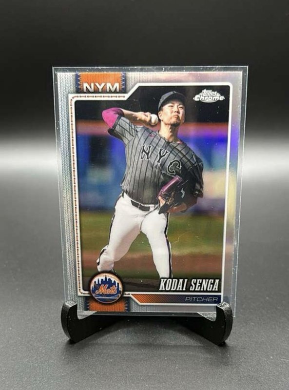 Topps 2022 Topps Chrome Refractor Kodai Senga New York Mets #138