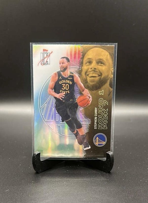 Topps Signature Class Round 1 Pick 7 Stephen Curry #52 Golden State Warriors