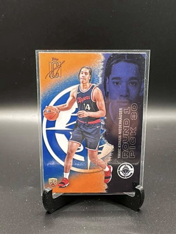 Yanic Konan-Niederhauser 2025-26 Topps Signature Class #142 RC