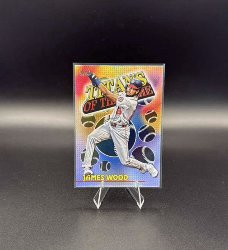 James Wood 2026 Topps Series 1 Titans of the Game #TOG-15