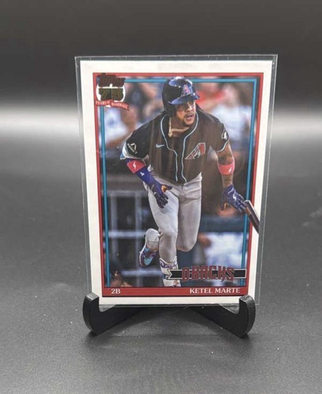Arizona Diamondback 2026 Topps Series 2 Baseball 1991 Topps 91B2-25 Ketel Marte