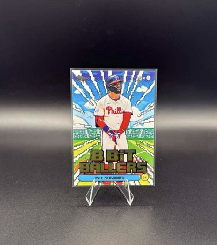 Bit Ballers Philadelphia 2026 Topps Kyle Schwarber 8 #8B-25