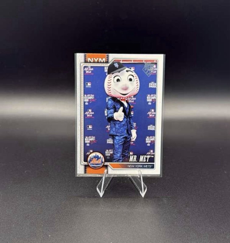 Mr. Met 2026 Topps Series 1 Celebration - Mascots #M-11