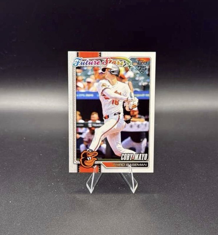 2025 Topps Tier One - Coby Mayo, Coby Mayo #72 (RC)