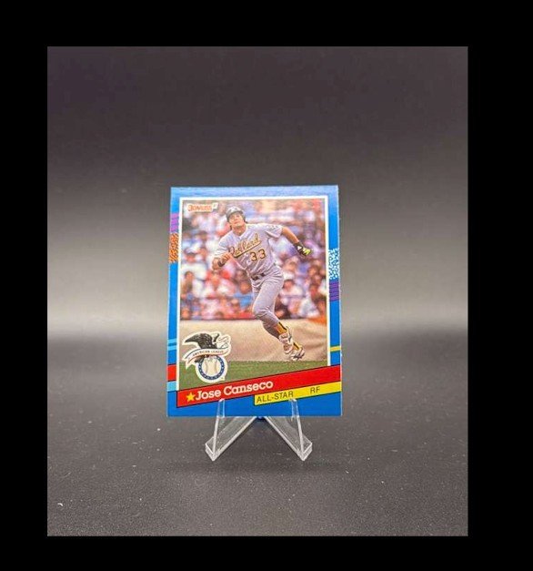Stat Line 1991 Donruss - All-Stars Jose Canseco A's in #50