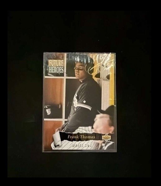 Frank Thomas 1993 Upper Deck Baseball Future Heroes #62