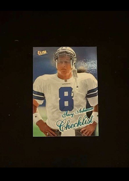 Troy Aikman 1998 Fleer Ultra - Checklist #199