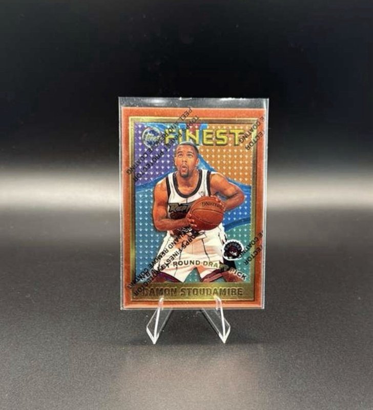 Damon Stoudamire 1995-96 Topps Finest #117 RC