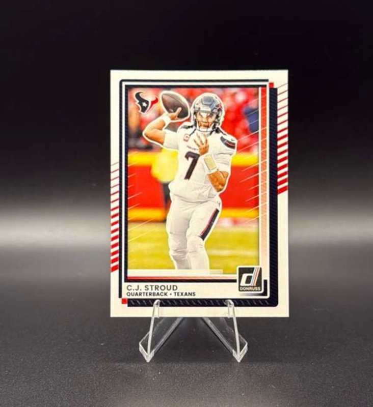 2025 Donruss Football C.J. Stroud Houston Texans Base Card #237