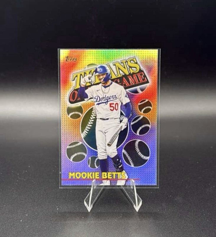 Mookie Betts 2026 Topps Series 1 Titans of the Game #TOG-8