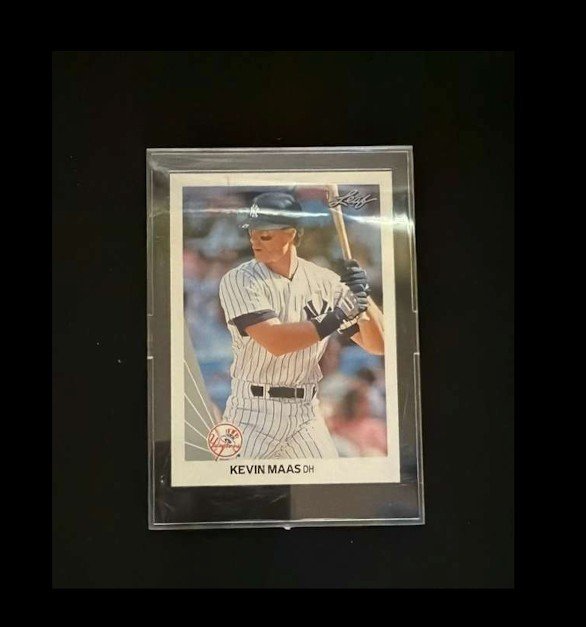 Kevin Maas 1990 Leaf #446 RC
