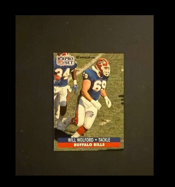 Will Wolford 1991 Pro Set #88