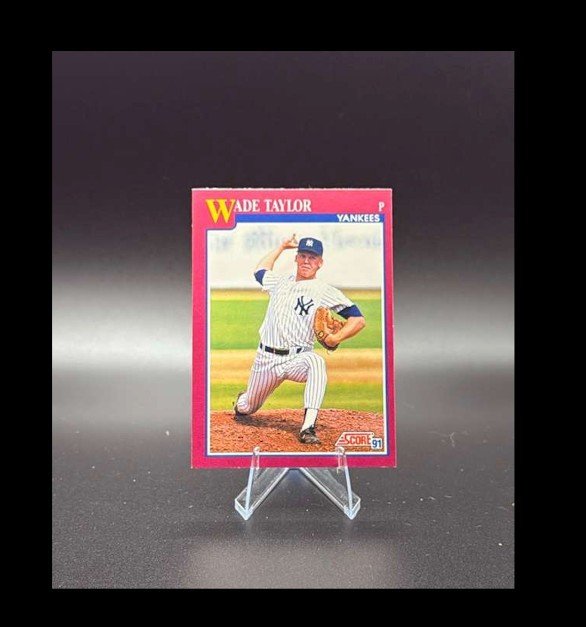 Wade Taylor 1991 Score Rookie & Traded #100T RC