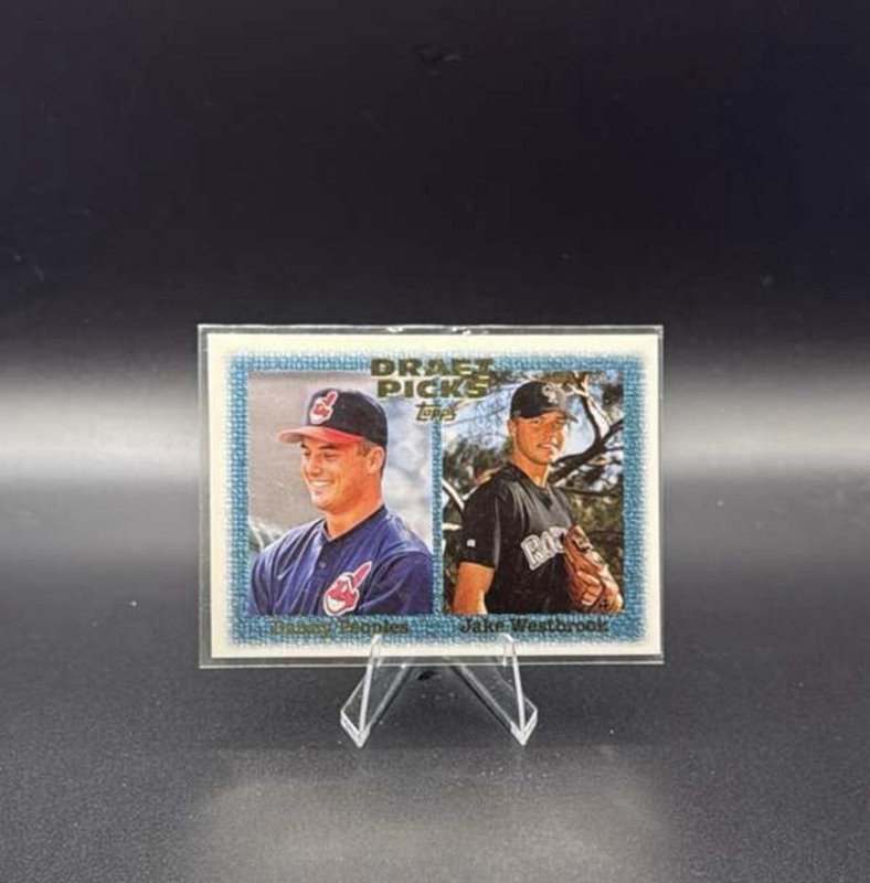 Jake Westbrook and Danny Peoples 1997 Topps - Draft Picks #478 RC
