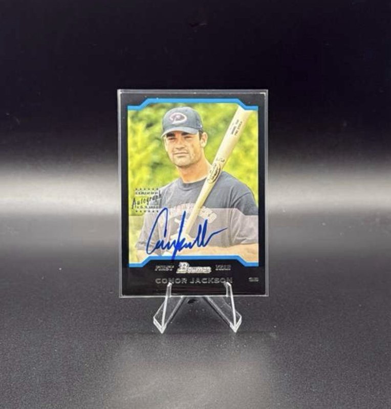 Conor Jackson 2004 Bowman - First Year #168 RC Auto