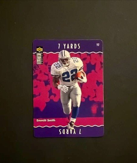 Play Emmitt Smith 1996 Upper Deck Collector's Choice Update - You Make the #Y62