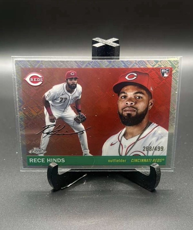 Rece Hinds 2025 Topps Chrome Platinum Anniversary /499
