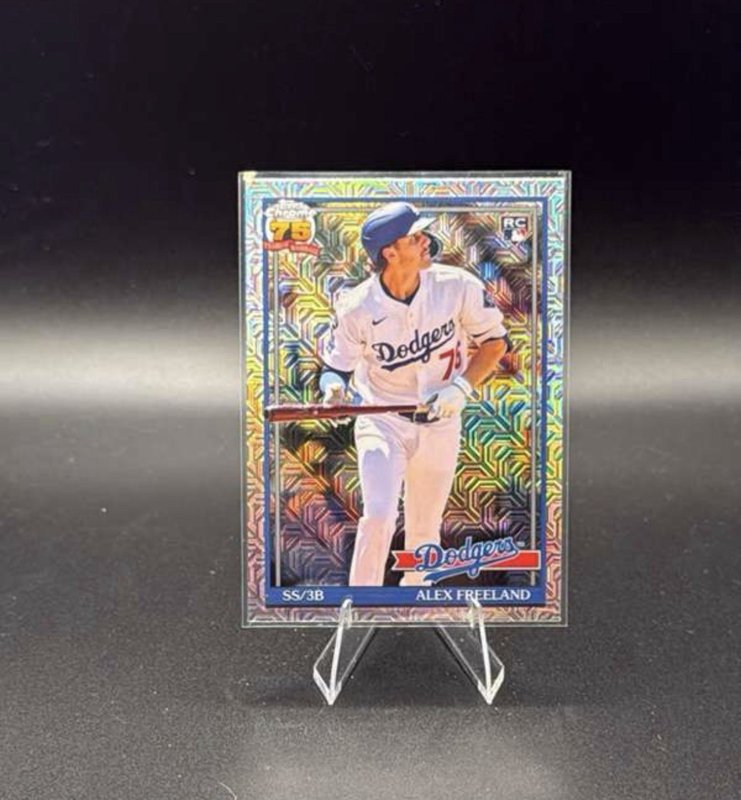 Alex Freeland... 2026 Topps Series 1 - 1991 Topps Chrome Silver Pack Mojo