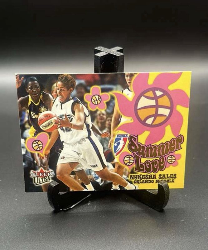 Nykesha Sales 2002 Fleer Ultra WNBA Summer of Love #9SL