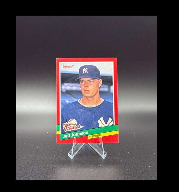 Jeff Johnson 1991 Donruss the Rookies 47 RC