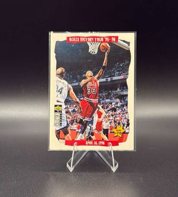 1996-97 Upper Deck Collector's Choice - Bulls Victory Tour '95-'96 Scottie...