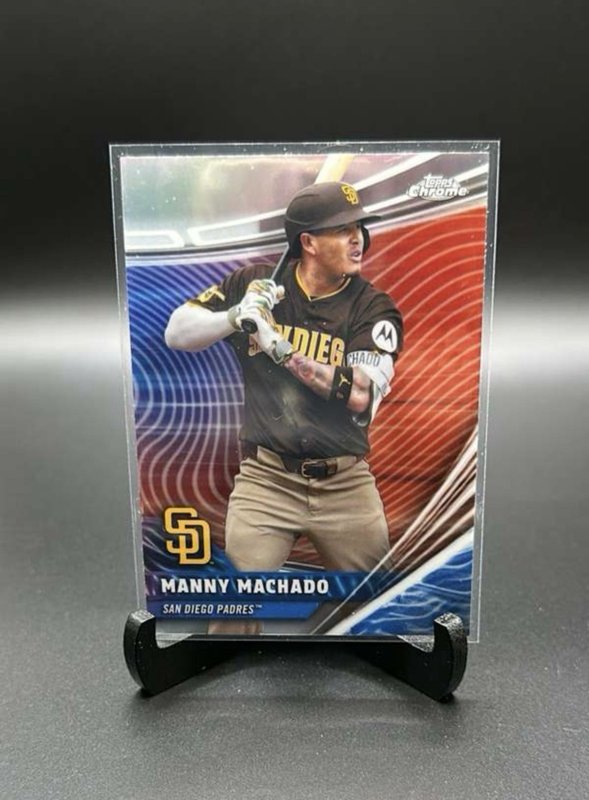 Manny Machado 2026 Topps Chrome Rivals Away #RVA-3