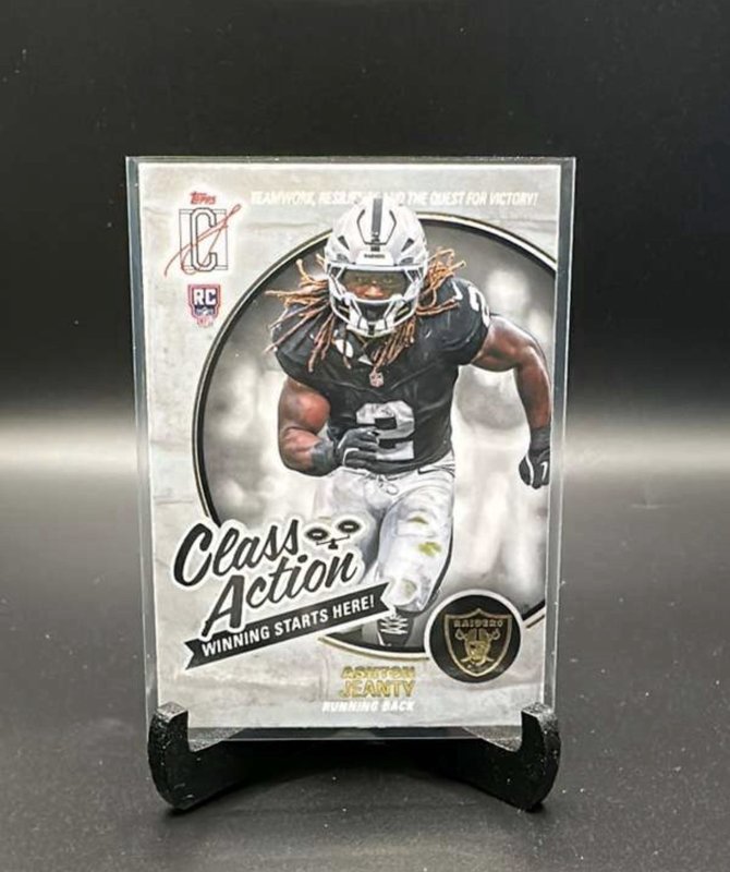 Ashton Jeanty 2025 Topps Signature Class Action #CA-17