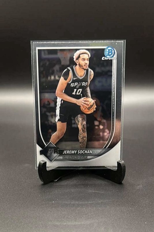 Jeremy Sochan 2025-26 Bowman Chrome San Antonio Spurs
