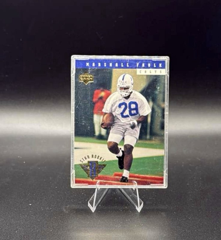 Marshall Faulk 1994 Upper Deck - Star Rookie #7 RC