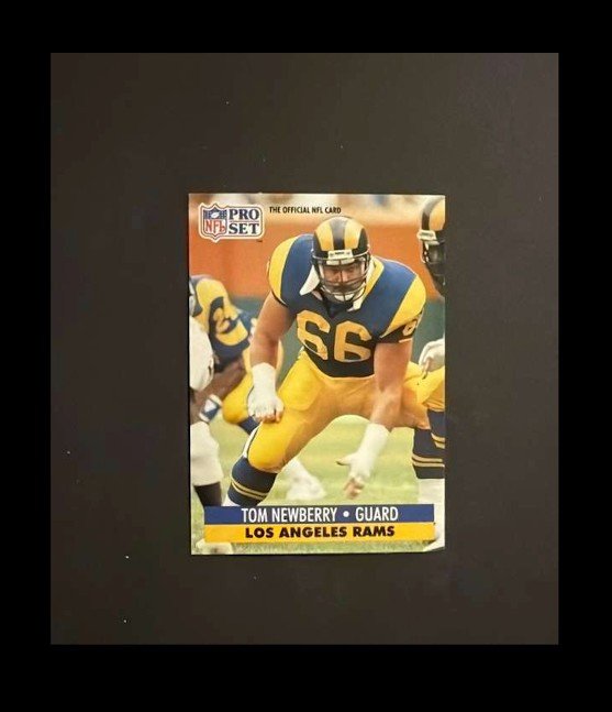 Tom Newberry 1991 Pro Set #204