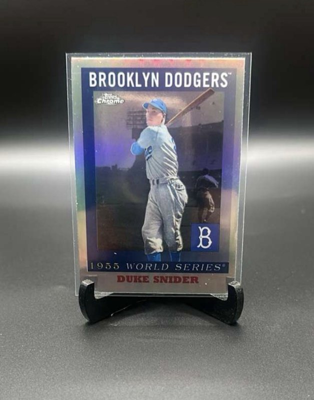 Duke Snider 2025 Topps Chrome Platinum Anniversary #55WS-4