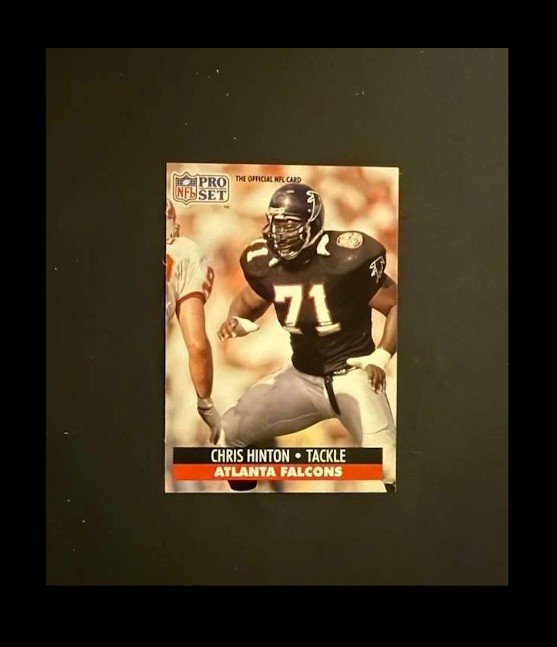 Chris Hinton 1991 Pro Set #96