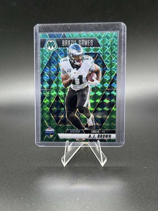 A.J. Brown 2025 Panini Mosaic Green #266