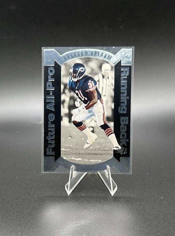 Rashaan Salaam 1995 Upper Deck SP future all pro Die Cut #AP-9 RC