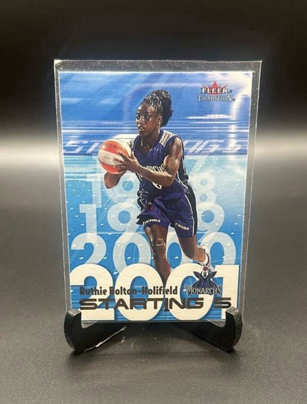Ruthie Bolton 2001 Fleer Tradition WNBA S5 Starting Five #15