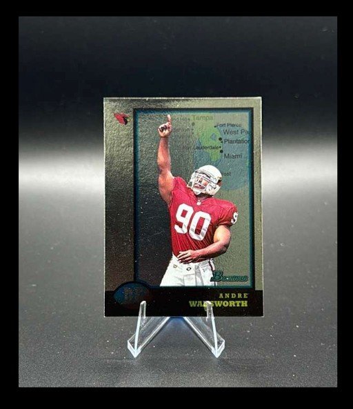 Andre Wadsworth 1998 Bowman Chrome #5 RC
