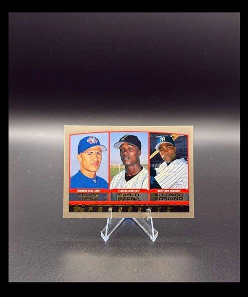 Alfonso Soriano, Felipe Lopez and Pablo Ozuna 2000 Topps - Prospects #203